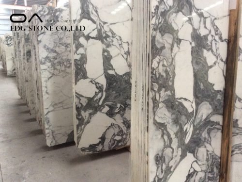 Arabescato White Marble Slabs