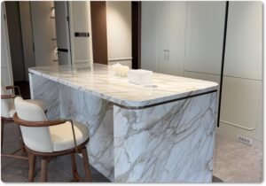 The combination of marble