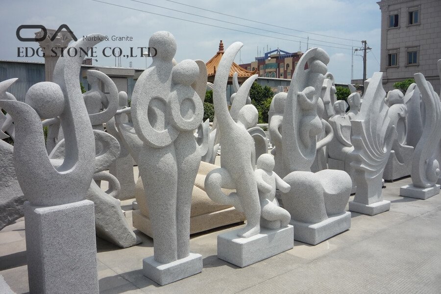 Granite stone garden statues for sale - China White Marble Slabs, White