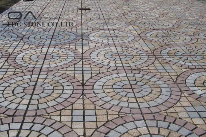 paving stone layout patterns