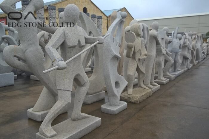 stone garden statues