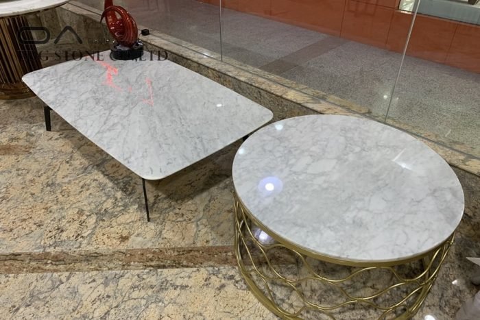 Engineered marble benchtops