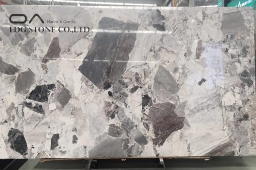 Fossil grey marble