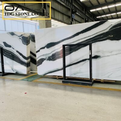 panda white marble slabs