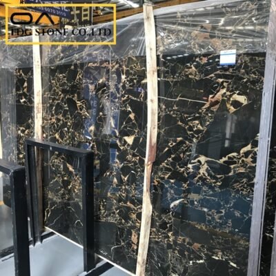 Athens Black Gold Marble