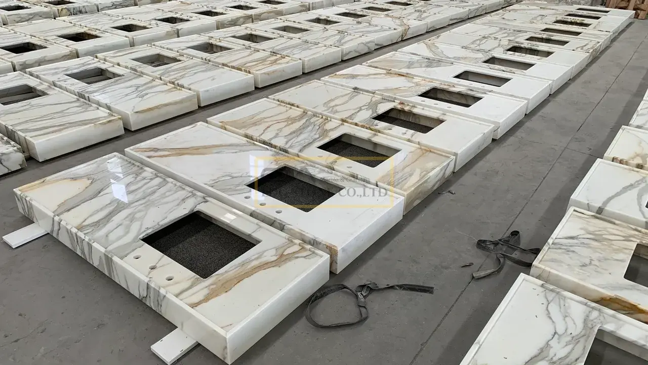Calacatta Golden Marble countertops