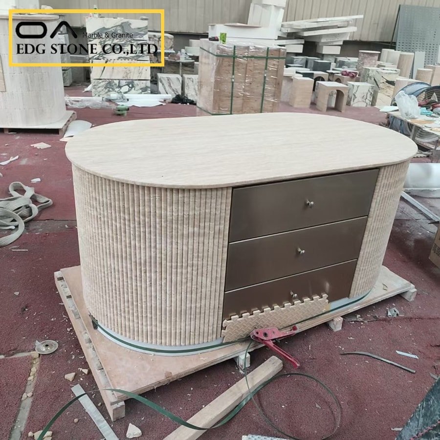 Customized Quartzite Stone Table Tops