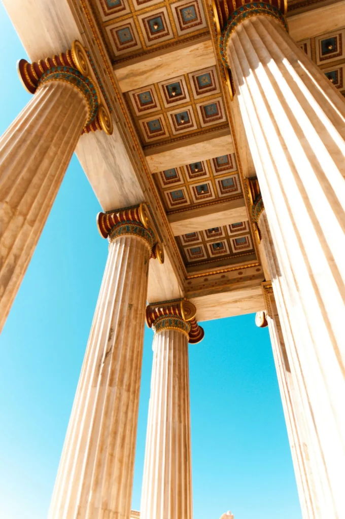 Greece stone building