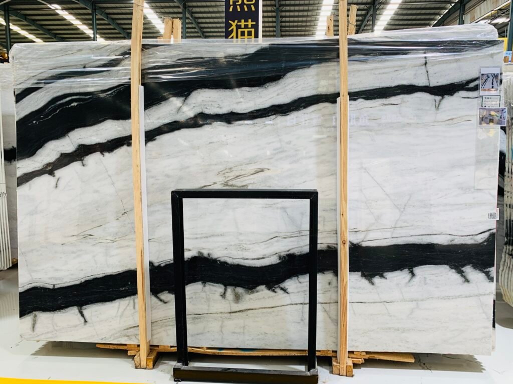 Indian Panda White Marble
