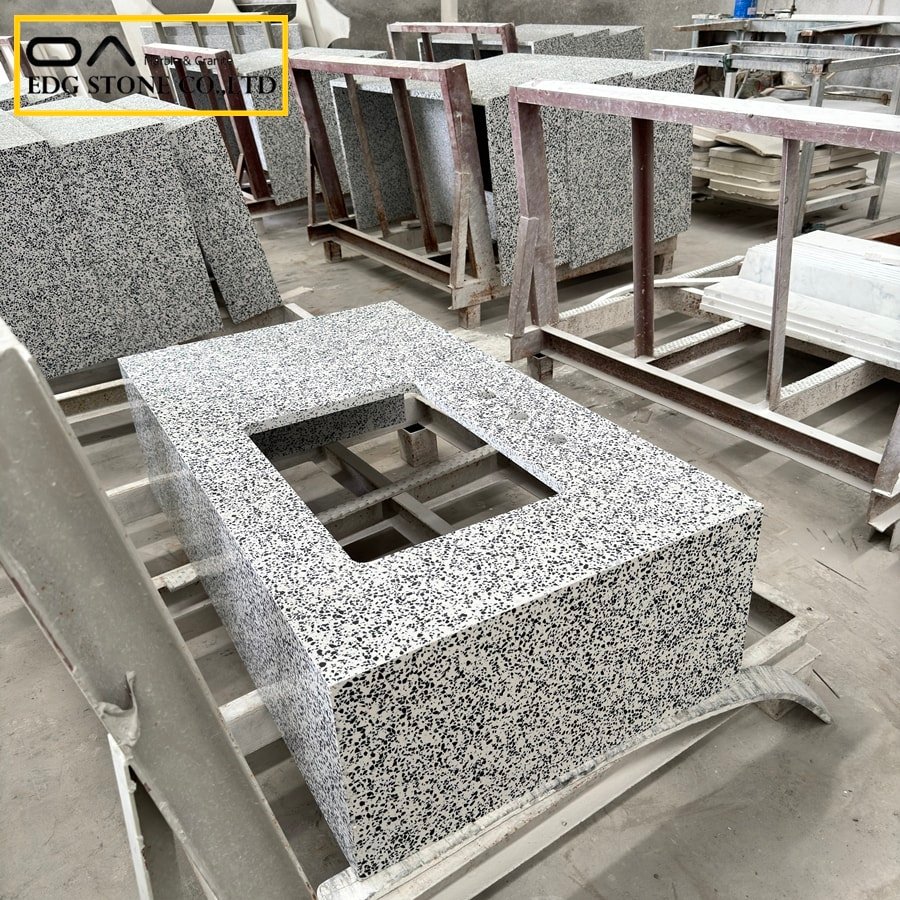 Terrazzo Stone Bathroom Vanity Tops