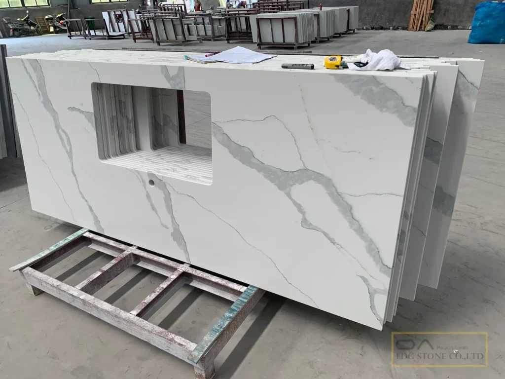 calacatta white quartz price