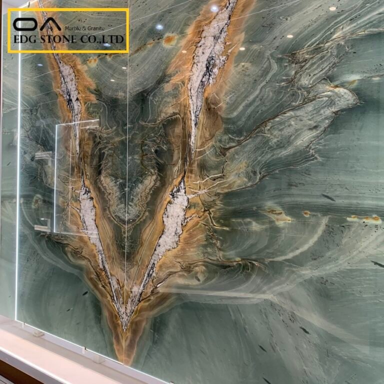 high quality bookmatched stone
