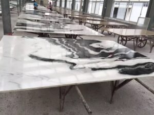 panda marble slabs