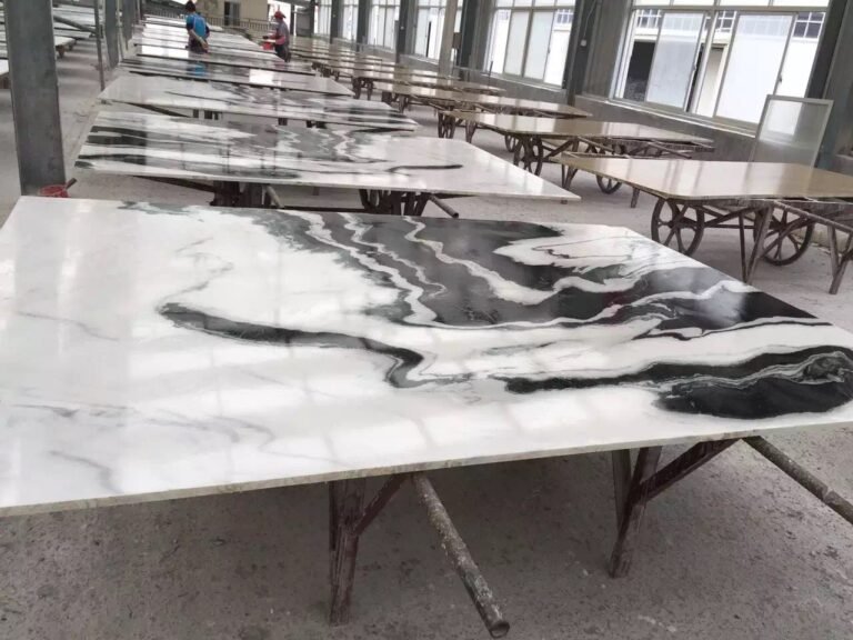panda marble slabs
