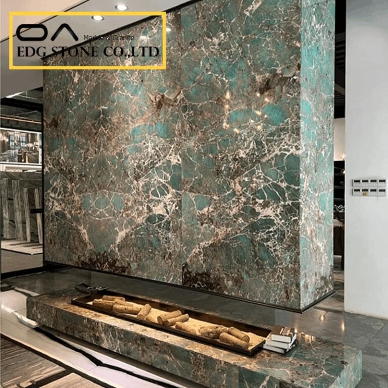 Amazong green quartzite stone