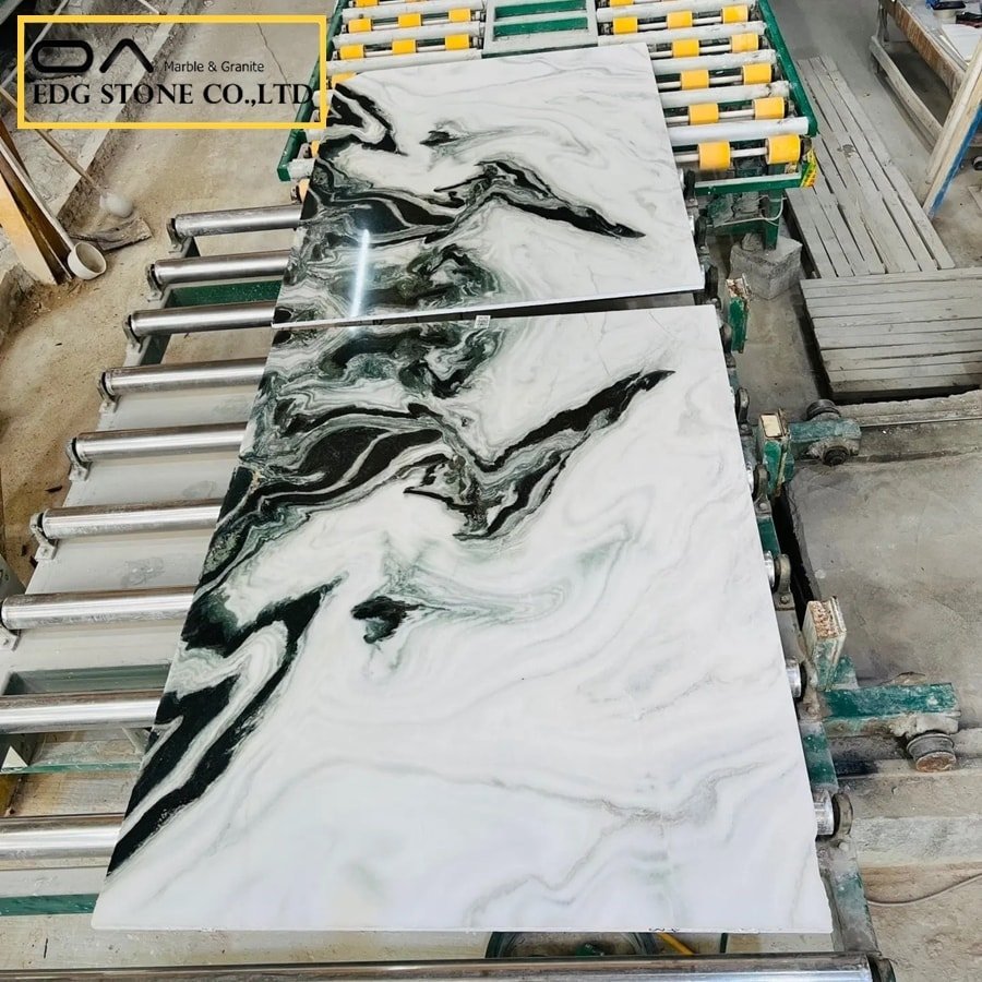 Indian Panda White Marble
