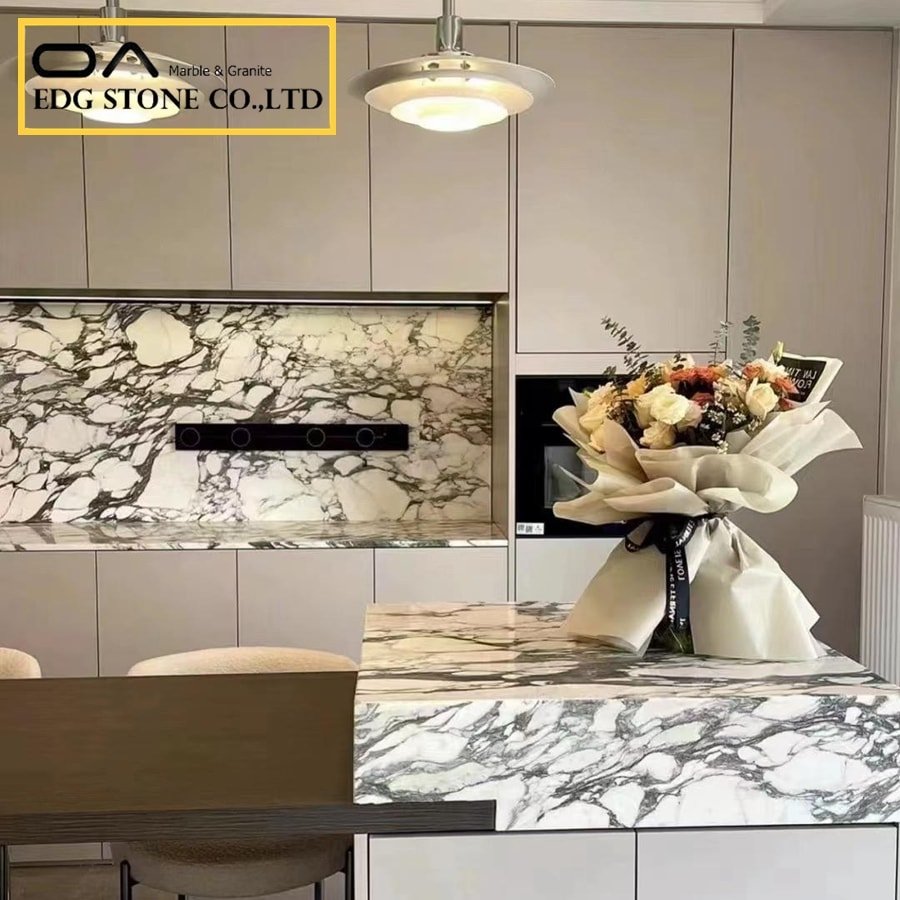 Arabescato White Marble Countertops​