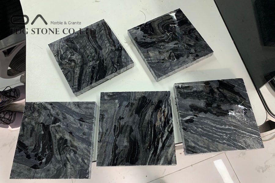 Black Marble Tile 12x12