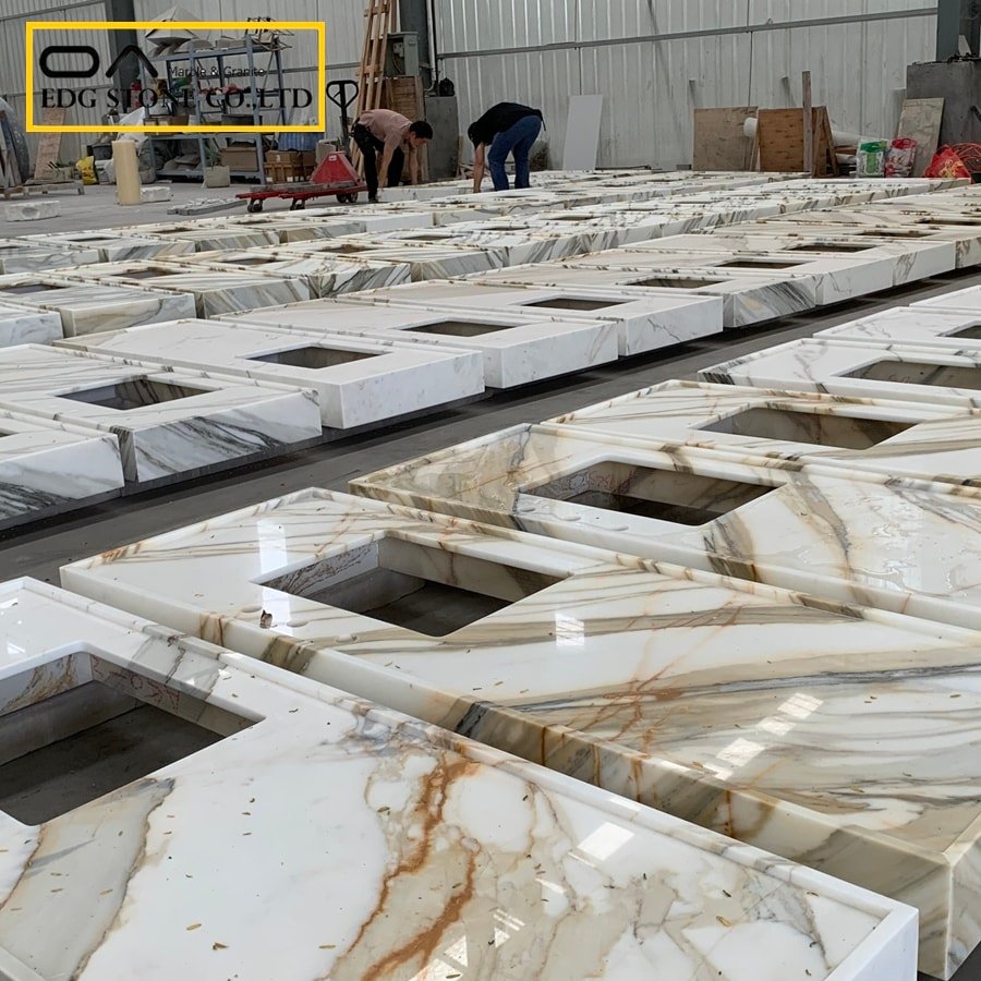 Calacatta Gold Marble Countertops