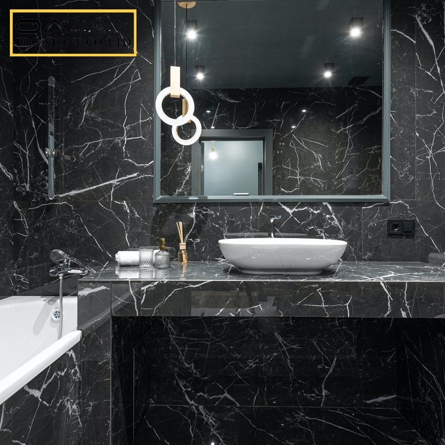 How to clean black marble
