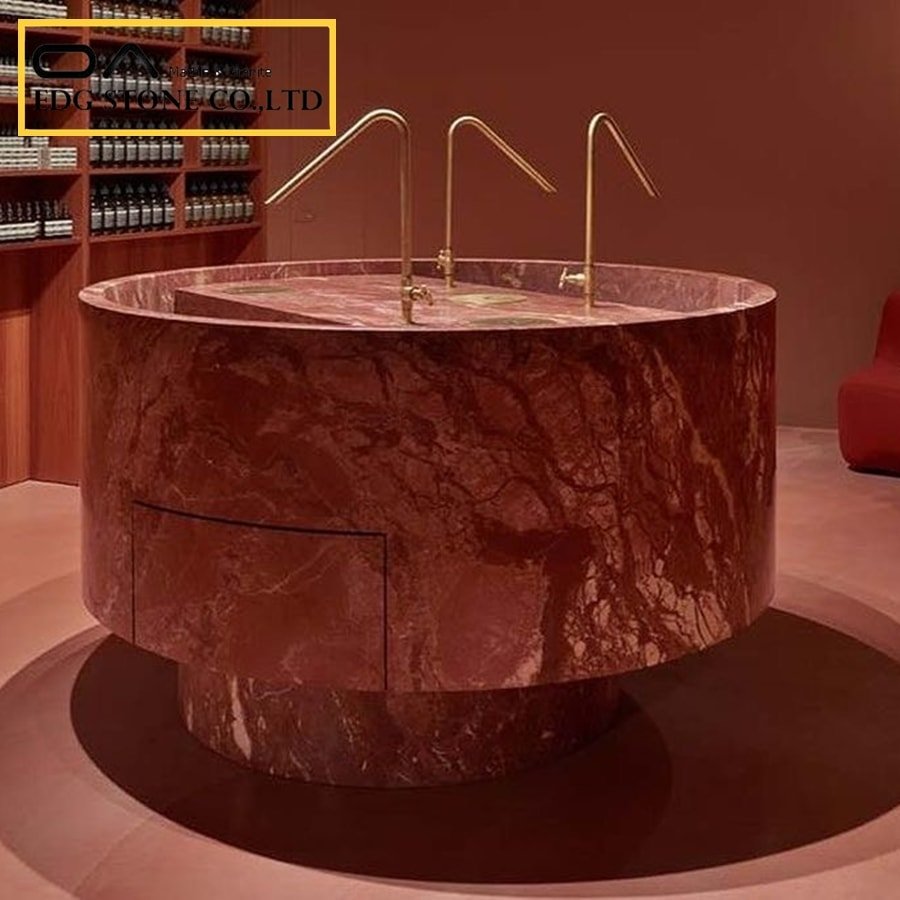 Red Marble Countertops​