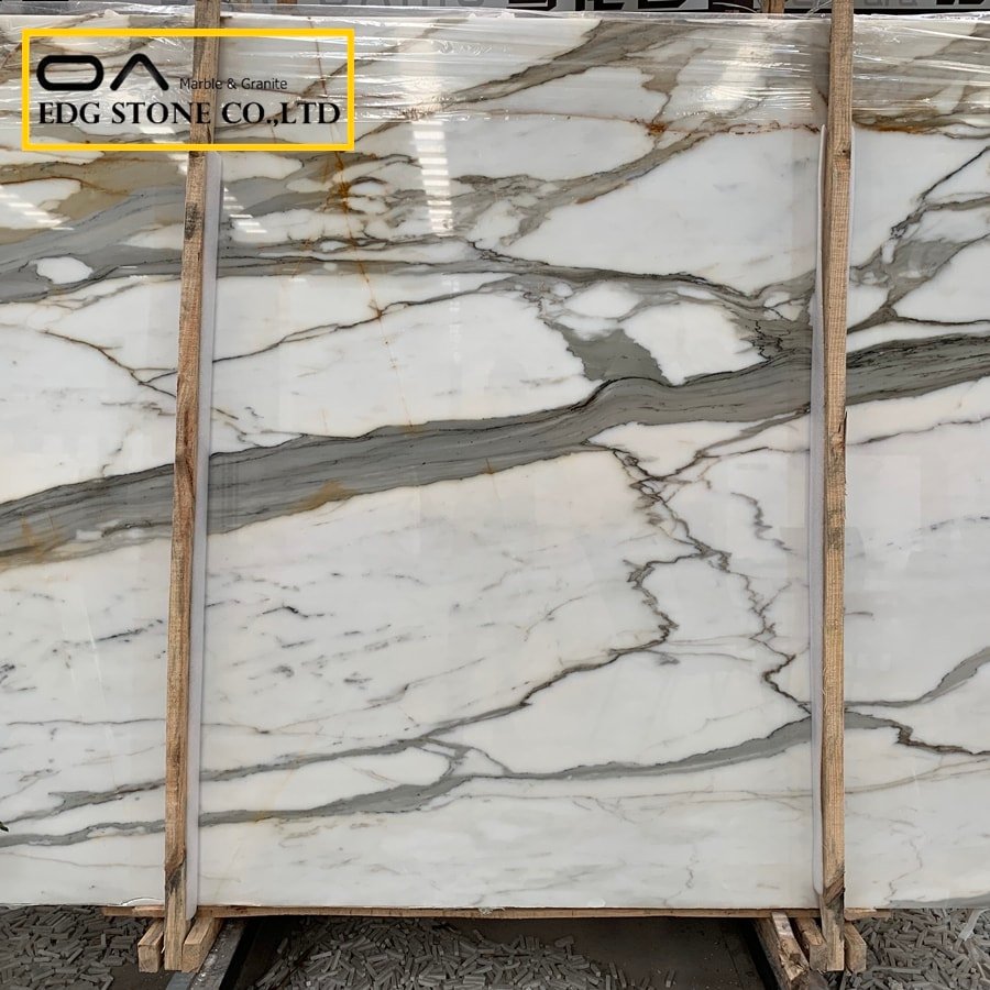 Calacatta marble slab