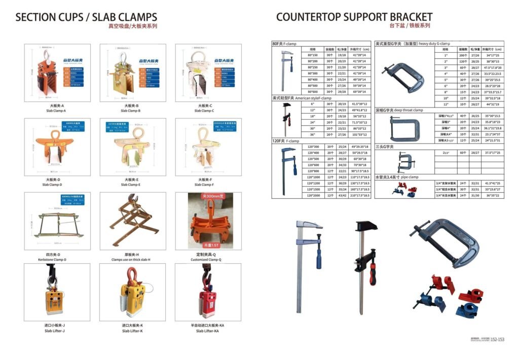 Stone Slab Clamp