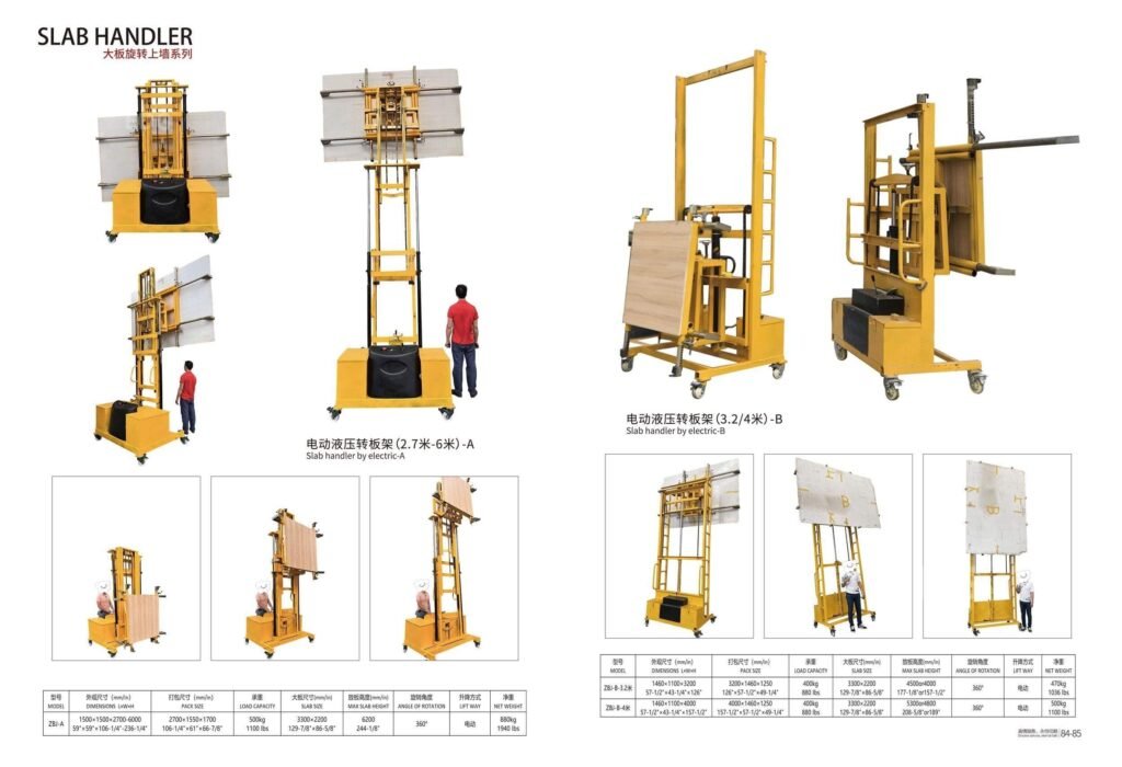 Stone Slab Handler