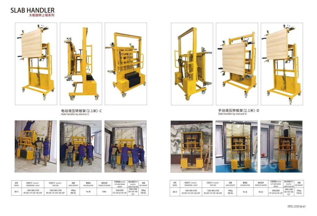 Stone Slab Handler