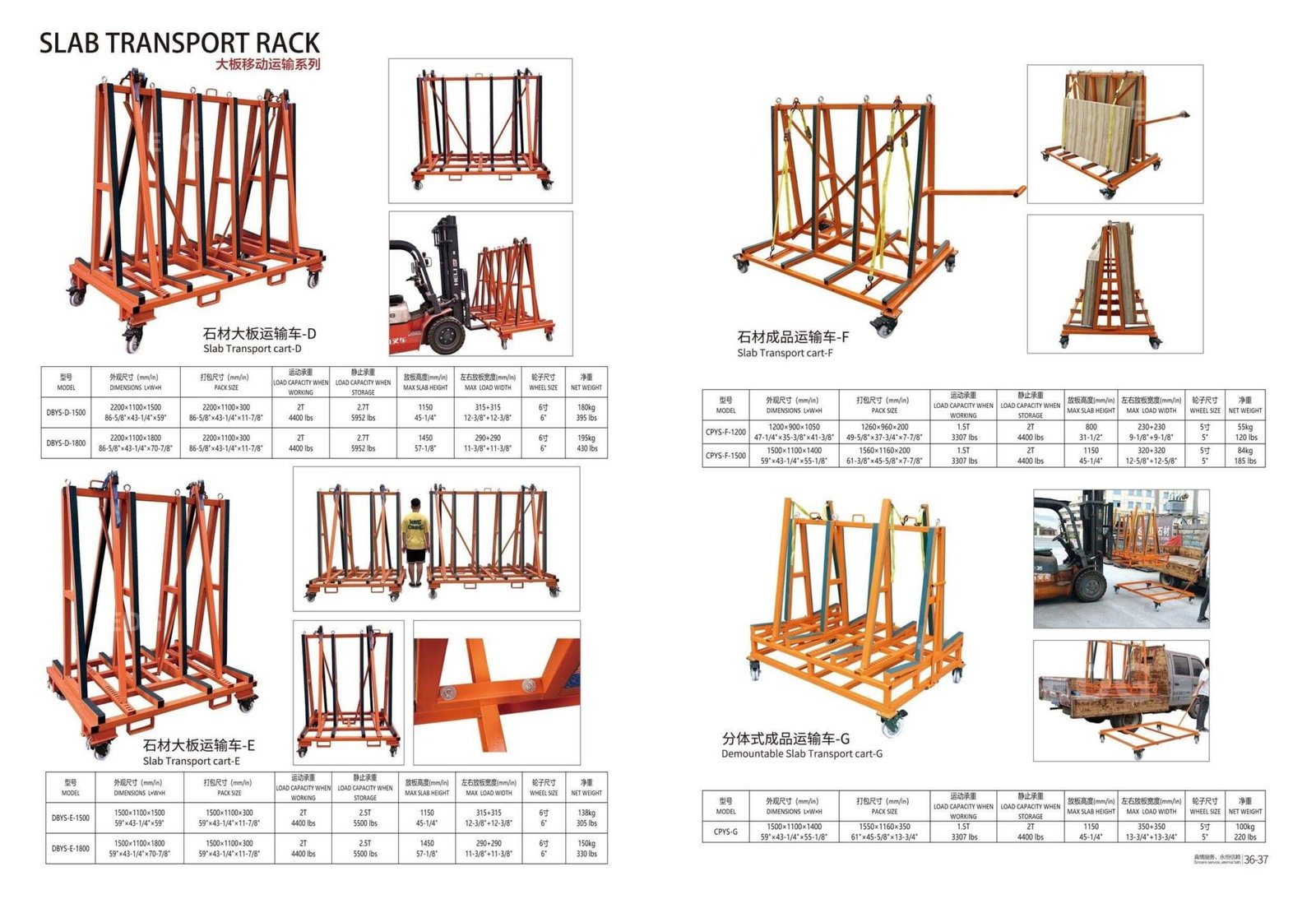 Slab Transporter Stone Slab Transport Rack - Stone Countertops | Granite, Quartz ...