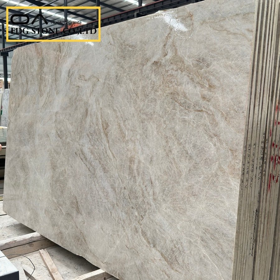 Taj Mahal Quartzite Slab size