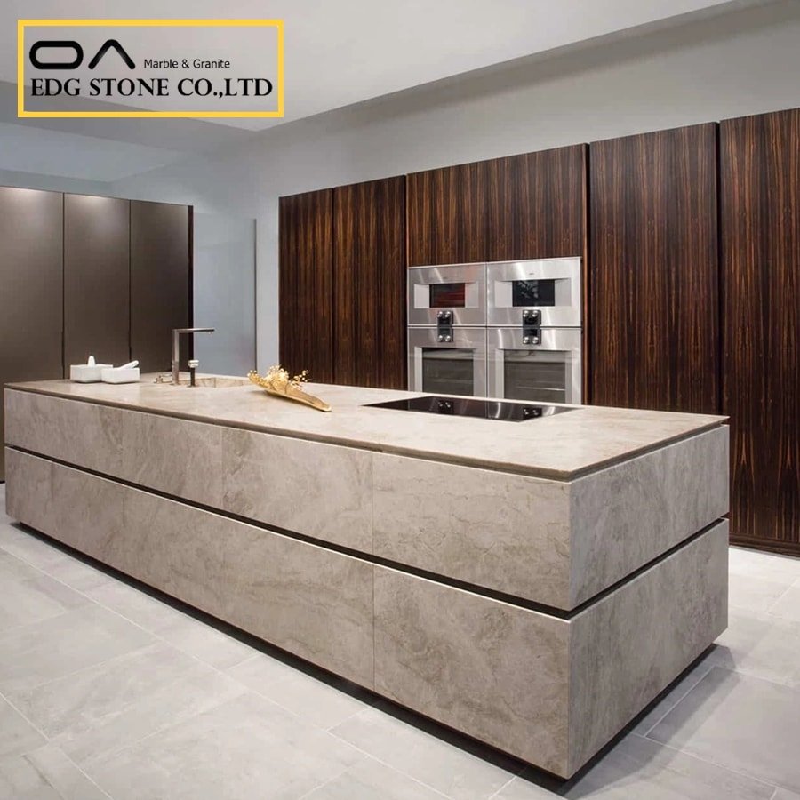 Taj Mahal quartzite kitchen pictures