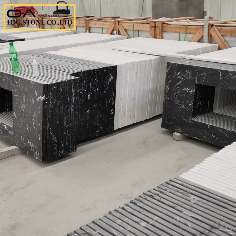 What is engineered marble vanity top?