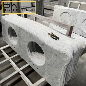 how to clean carrara marble vanity top