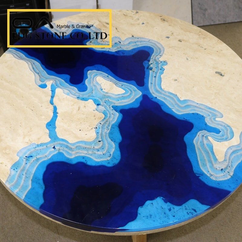 how to clean marble table top