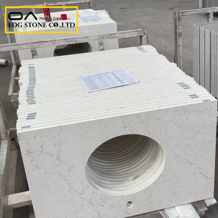 quartz bathroom vanity tops only