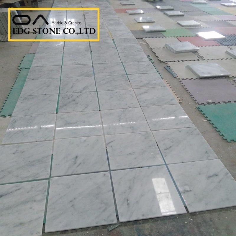 how to tell Carrara marble
