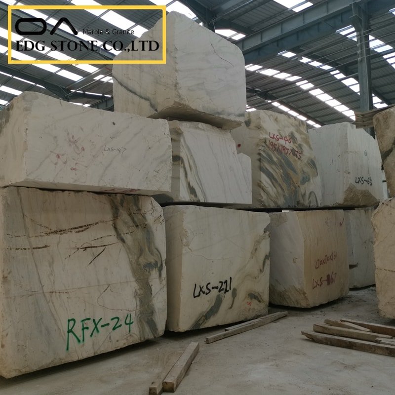 panda white marble blocks for sale