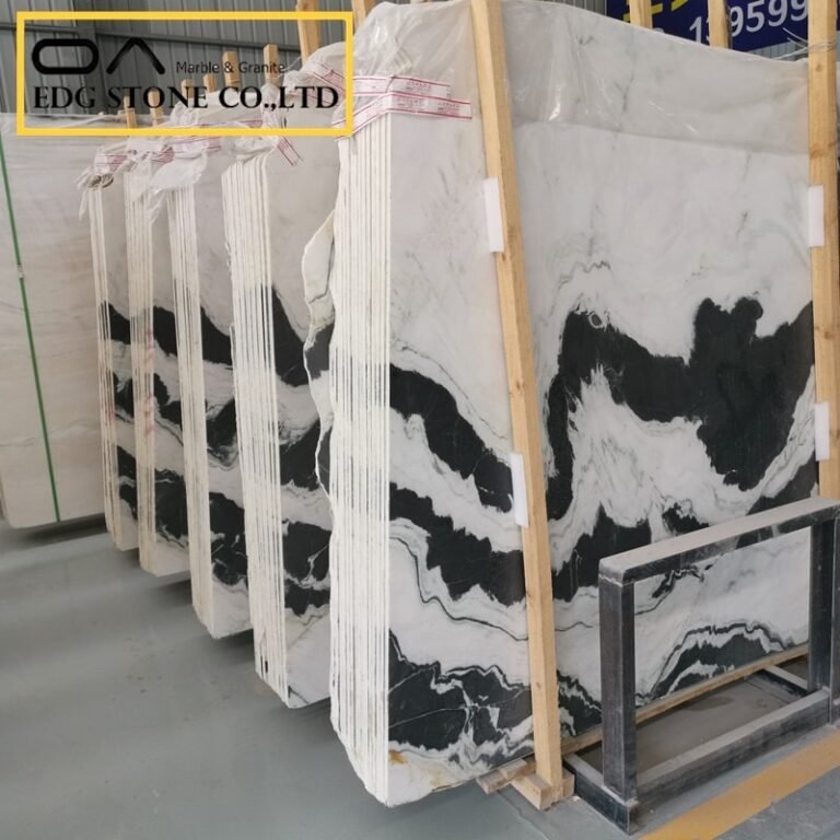 what is panda marble slabs