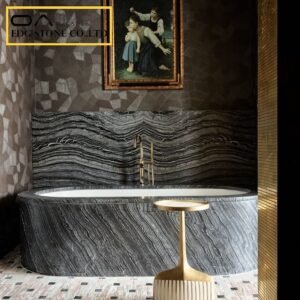 how to clean black marble shower