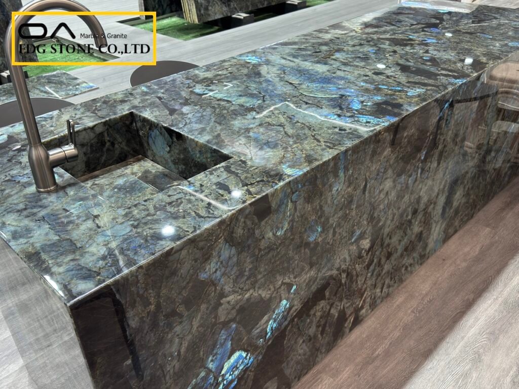 labradorite countertop slab