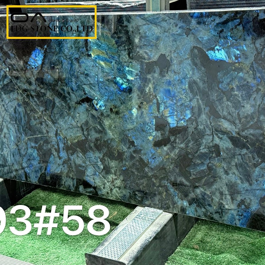 labradorite slab per square foot