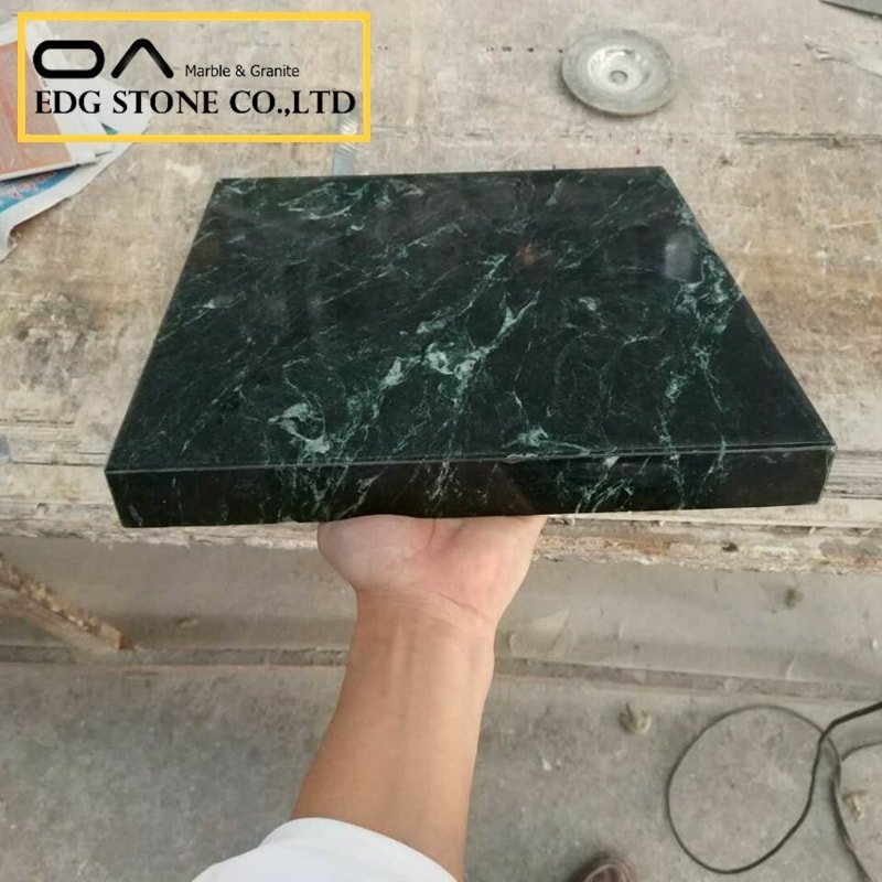 remove stains from green marble