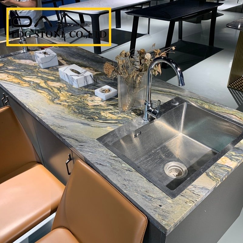 remove stone countertop from cabinets