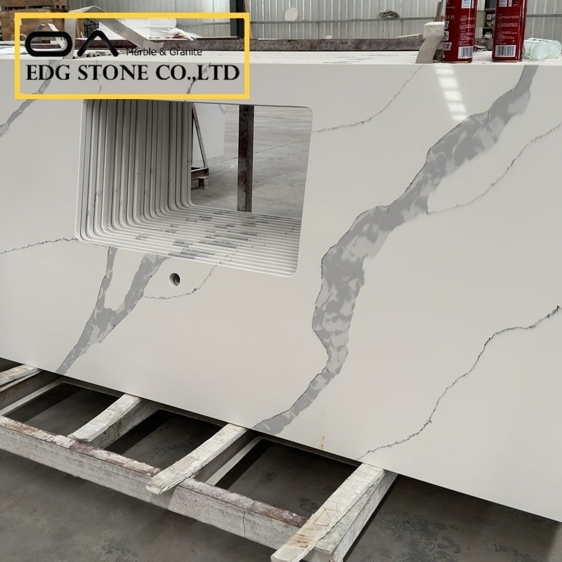 Grade A quartz kitchen slab supplier wholesale