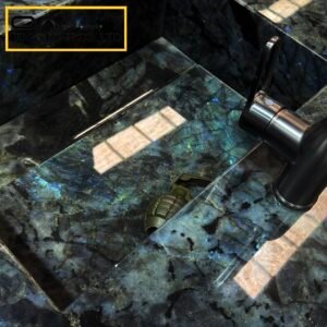 Labradorite blue granite countertop