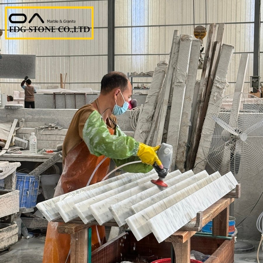 bianco white marble