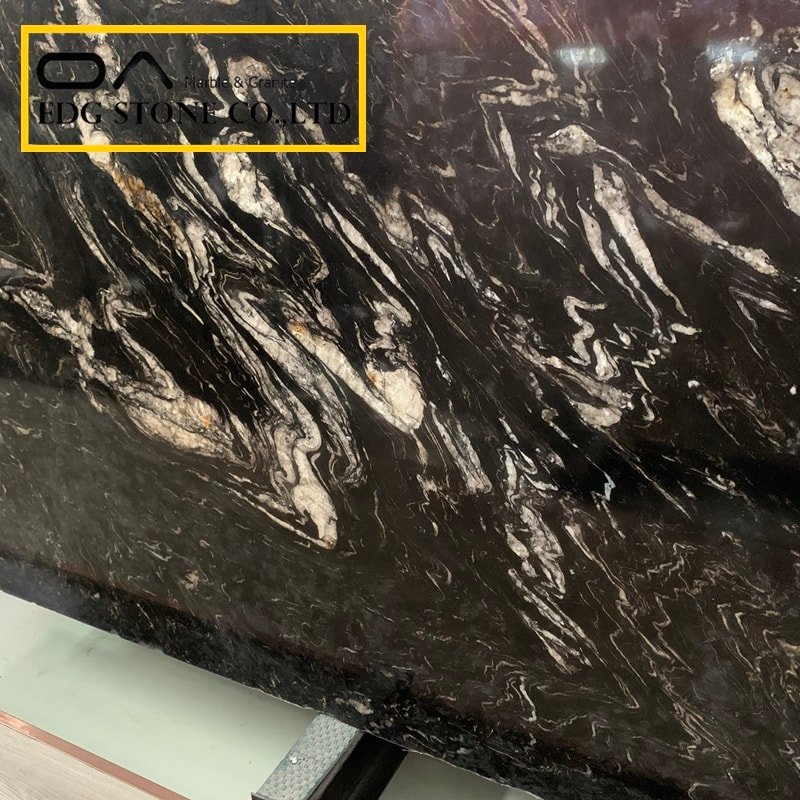 black magma granite