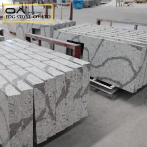 buy white quartz with grey veins manufacturer