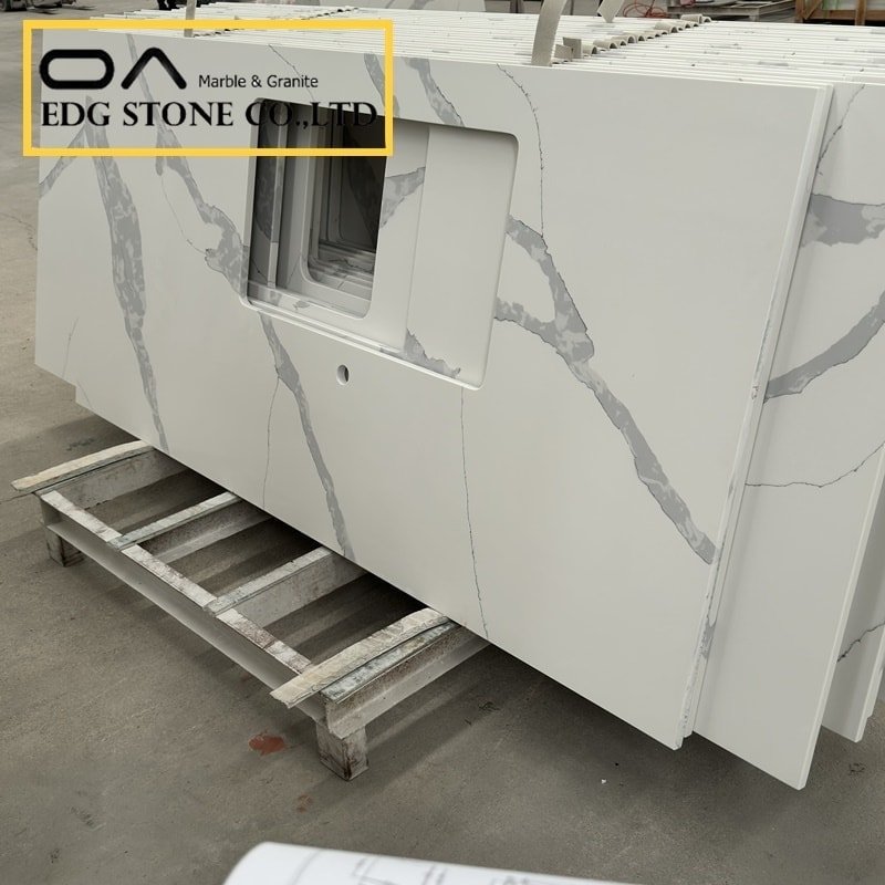 grade A quartz slab supplier for commercial projects